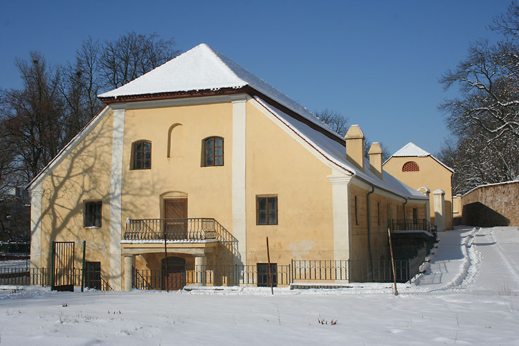 Historická budova Velkého mlýna v Libni